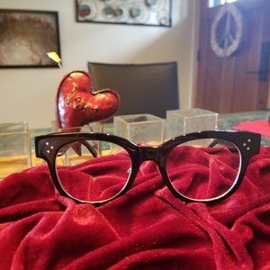 Celine Black Modern Glasses Frames